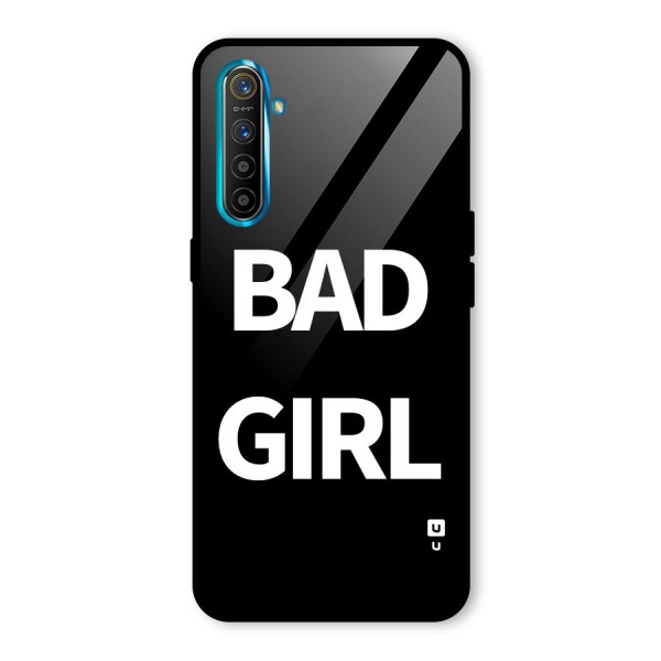 Bad Girl Attitude Glass Back Case for Realme X2