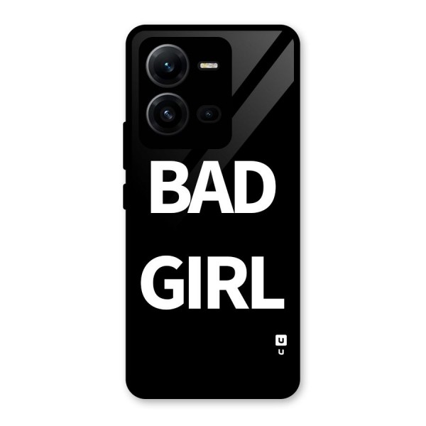 Bad Girl Attitude Glass Back Case for Vivo V25