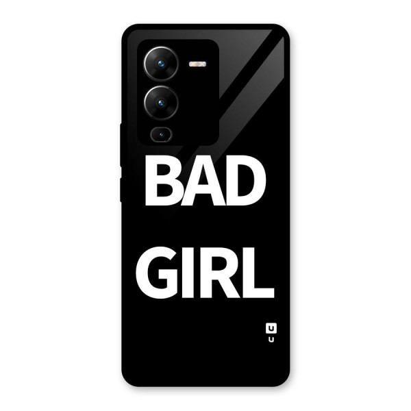 Bad Girl Attitude Glass Back Case for Vivo V25 Pro