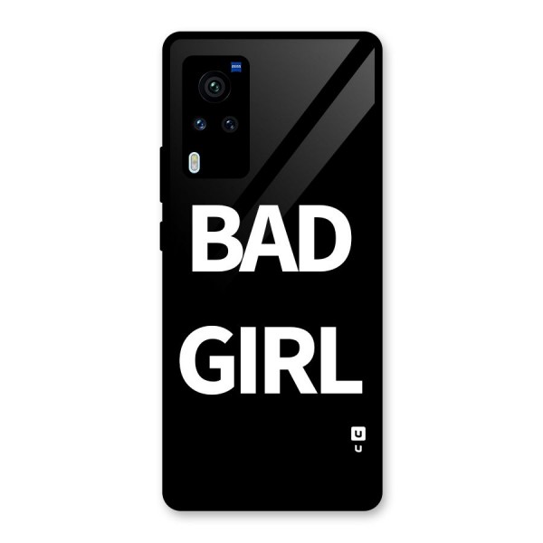 Bad Girl Attitude Glass Back Case for Vivo X60 Pro