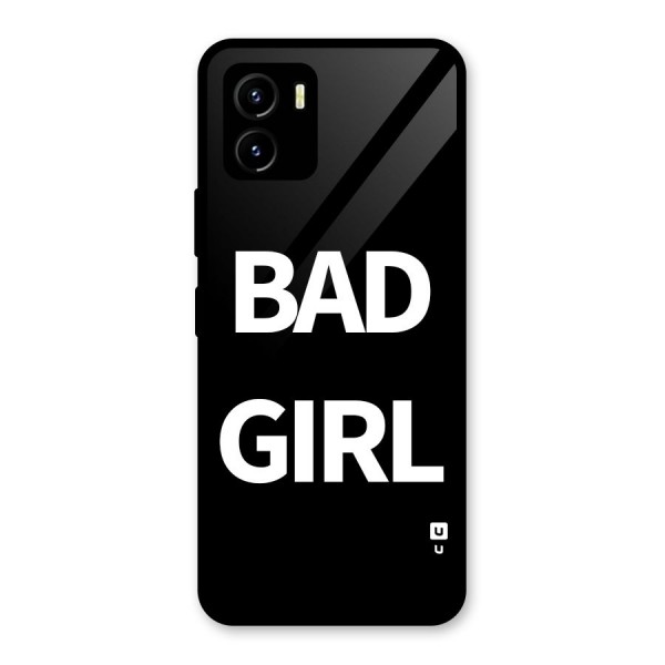 Bad Girl Attitude Glass Back Case for Vivo Y15s