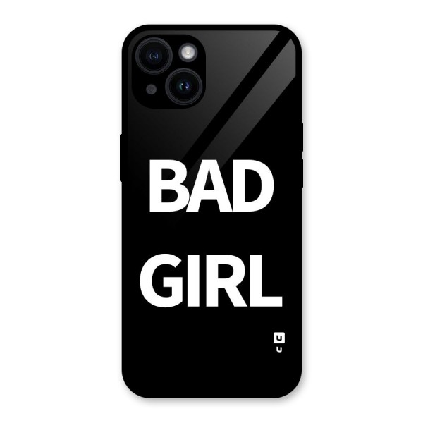 Bad Girl Attitude Glass Back Case for iPhone 14