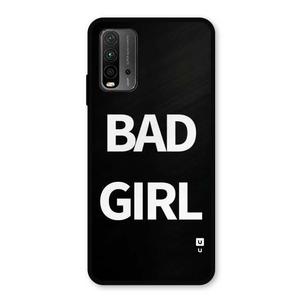 Bad Girl Attitude Metal Back Case for Redmi 9 Power