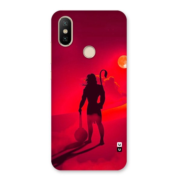 Bajrang Bali Back Case for Mi A2