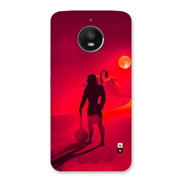 Bajrang Bali Back Case for Moto E4 Plus