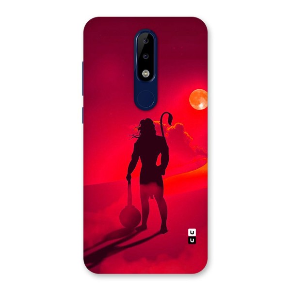 Bajrang Bali Back Case for Nokia 5.1 Plus