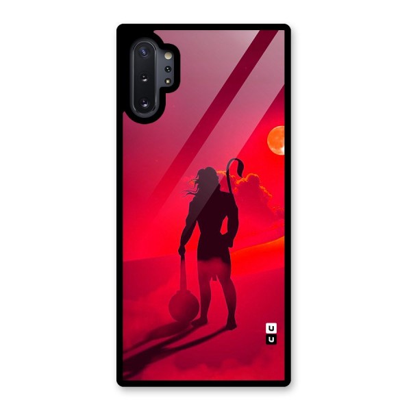 Bajrang Bali Glass Back Case for Galaxy Note 10 Plus