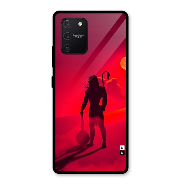 Bajrang Bali Glass Back Case for Galaxy S10 Lite