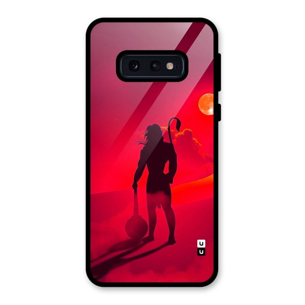 Bajrang Bali Glass Back Case for Galaxy S10e