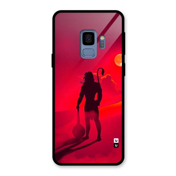 Bajrang Bali Glass Back Case for Galaxy S9