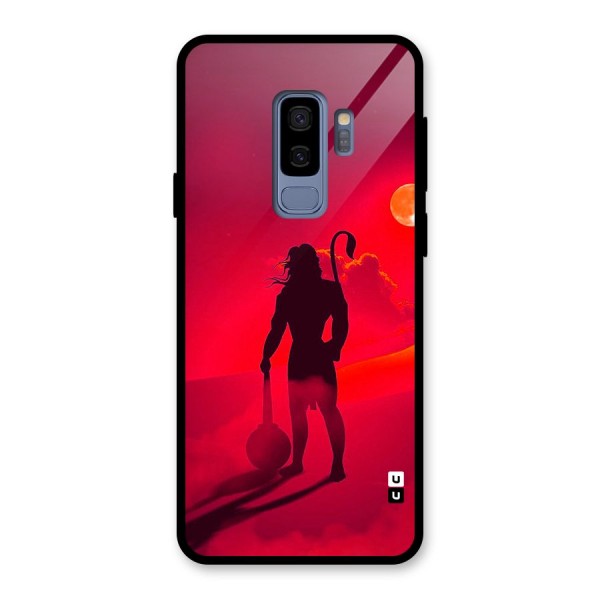 Bajrang Bali Glass Back Case for Galaxy S9 Plus