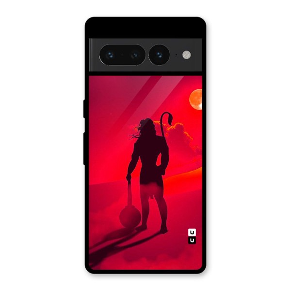 Bajrang Bali Glass Back Case for Google Pixel 7 Pro