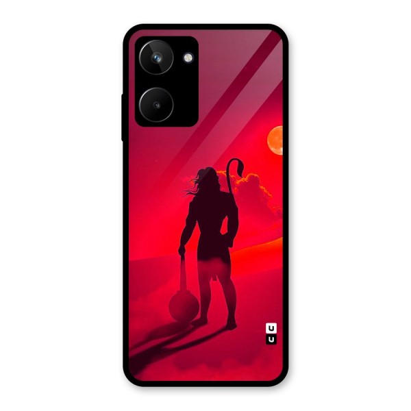 Bajrang Bali Glass Back Case for Realme 10