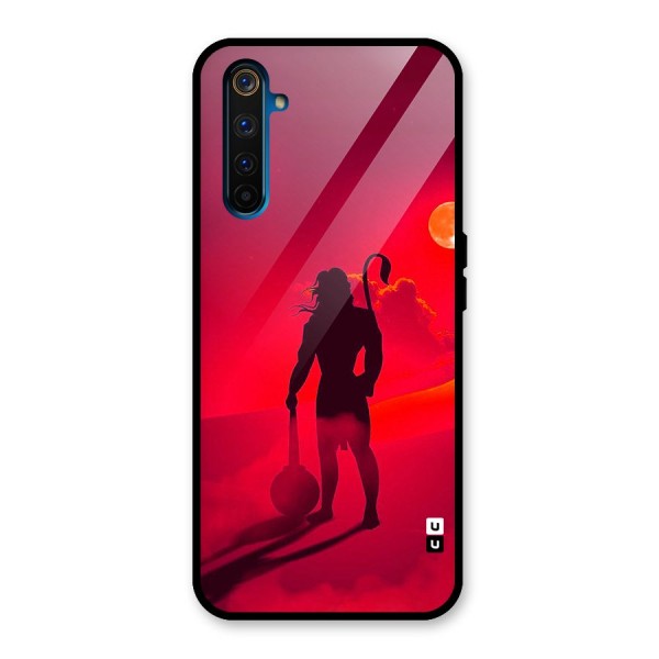 Bajrang Bali Glass Back Case for Realme 6 Pro