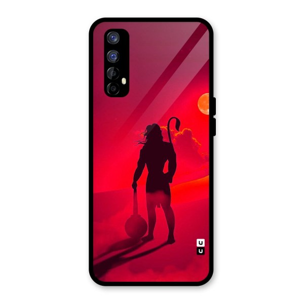 Bajrang Bali Glass Back Case for Realme 7