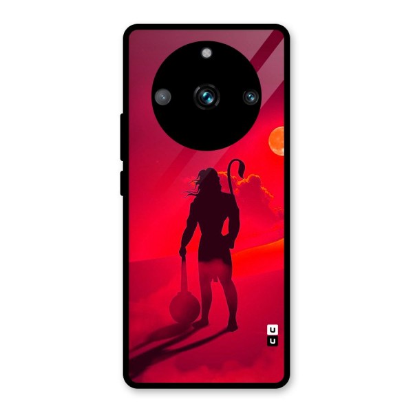 Bajrang Bali Glass Back Case for Realme Narzo 60 Pro