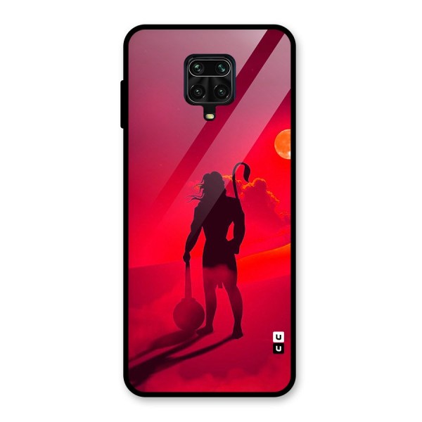 Bajrang Bali Glass Back Case for Redmi Note 10 Lite