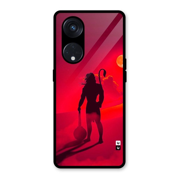 Bajrang Bali Glass Back Case for Reno8 T 5G