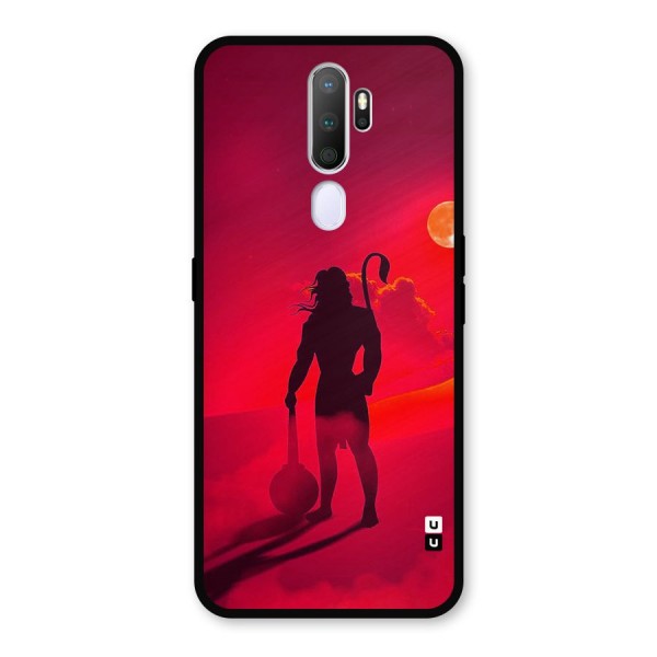 Bajrang Bali Metal Back Case for Oppo A5 (2020)