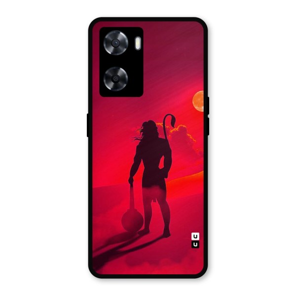 Bajrang Bali Metal Back Case for Oppo A77