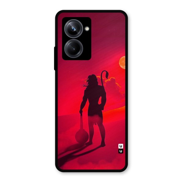 Bajrang Bali Metal Back Case for Realme 10 Pro