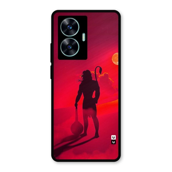 Bajrang Bali Metal Back Case for Realme C55