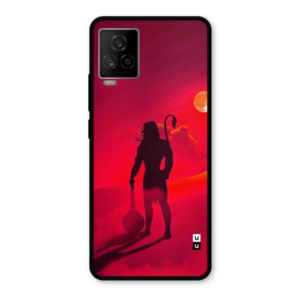 Bajrang Bali Metal Back Case for iQOO 7 Legend 5G