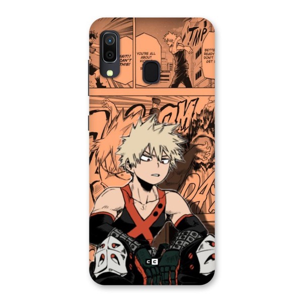 Bakugo Anime Manga Back Case for Galaxy A30