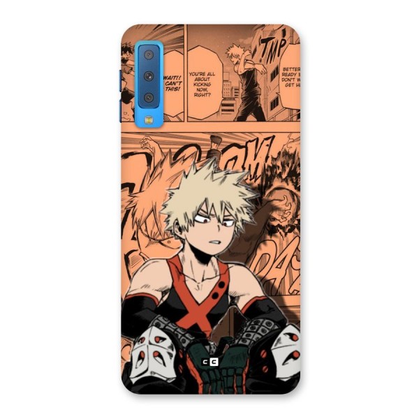 Bakugo Anime Manga Back Case for Galaxy A7 (2018)