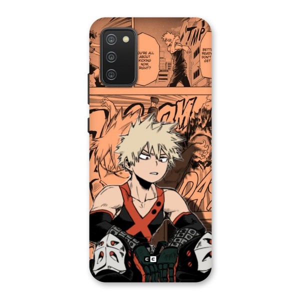 Bakugo Anime Manga Back Case for Galaxy F02s