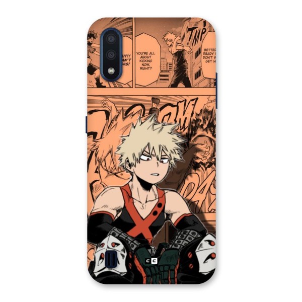 Bakugo Anime Manga Back Case for Galaxy M01