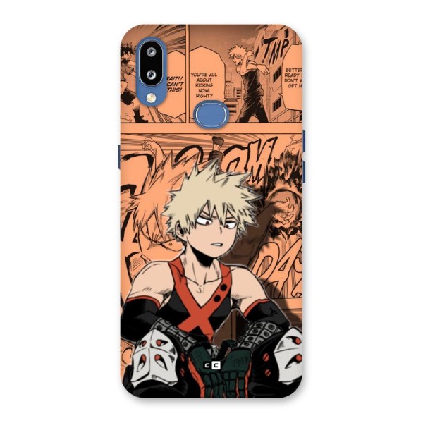 Bakugo Anime Manga Back Case for Galaxy M01s