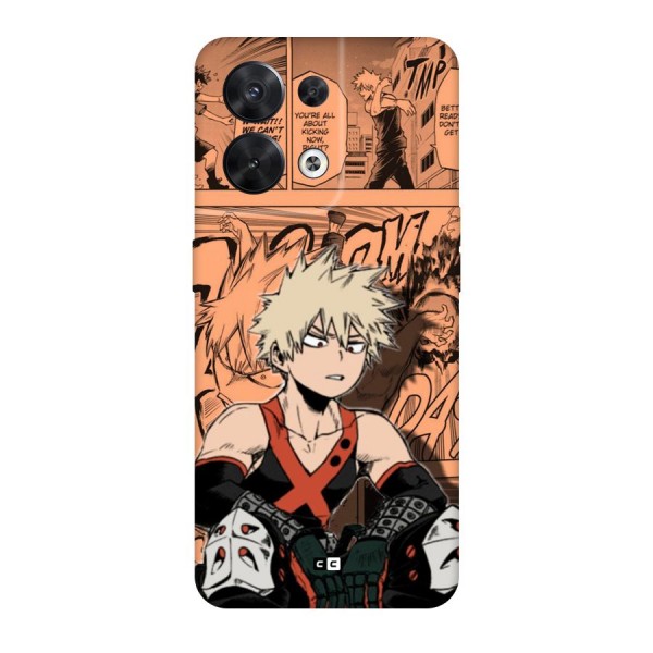 Bakugo Anime Manga Back Case for Oppo Reno8 5G