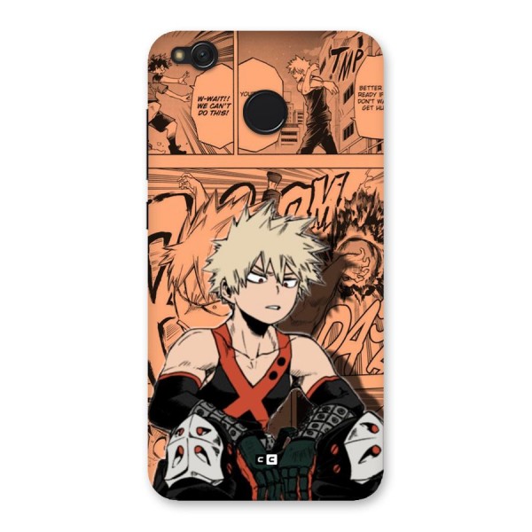 Bakugo Anime Manga Back Case for Redmi 4