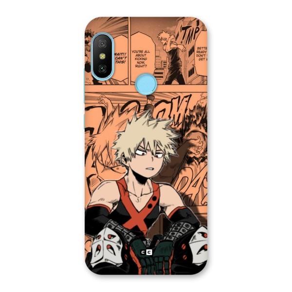 Bakugo Anime Manga Back Case for Redmi 6 Pro