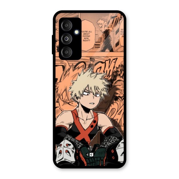 Bakugo Anime Manga Glass Back Case for Galaxy M14 5G