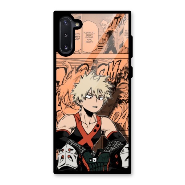 Bakugo Anime Manga Glass Back Case for Galaxy Note 10