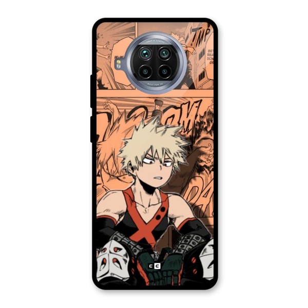 Bakugo Anime Manga Glass Back Case for Mi 10i