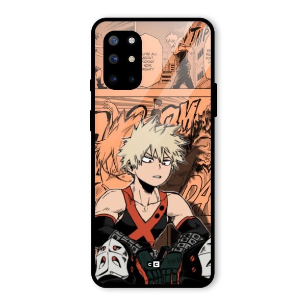 Bakugo Anime Manga Glass Back Case for OnePlus 8T