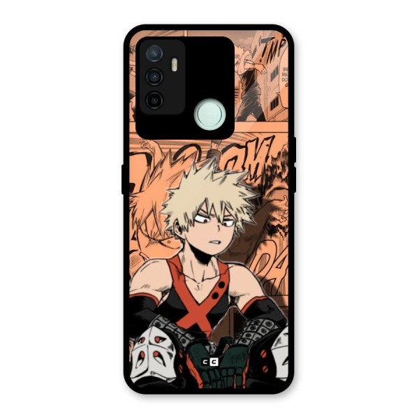 Bakugo Anime Manga Glass Back Case for Oppo A53