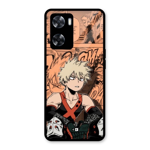 Bakugo Anime Manga Glass Back Case for Oppo A57 2022