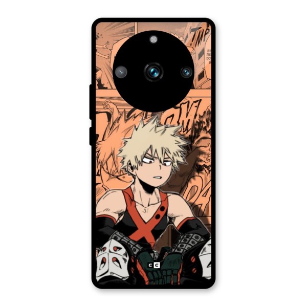 Bakugo Anime Manga Glass Back Case for Realme 11 Pro