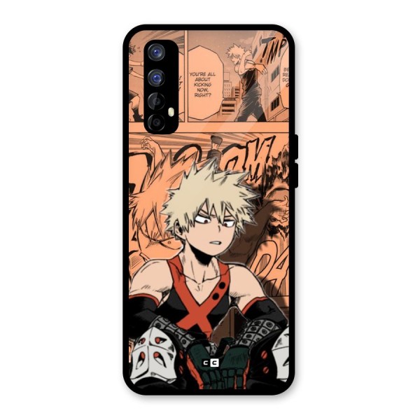 Bakugo Anime Manga Glass Back Case for Realme 7