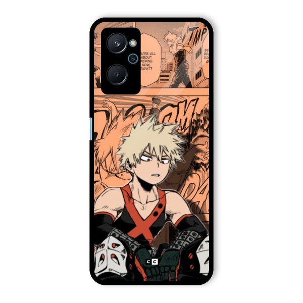 Bakugo Anime Manga Glass Back Case for Realme 9i