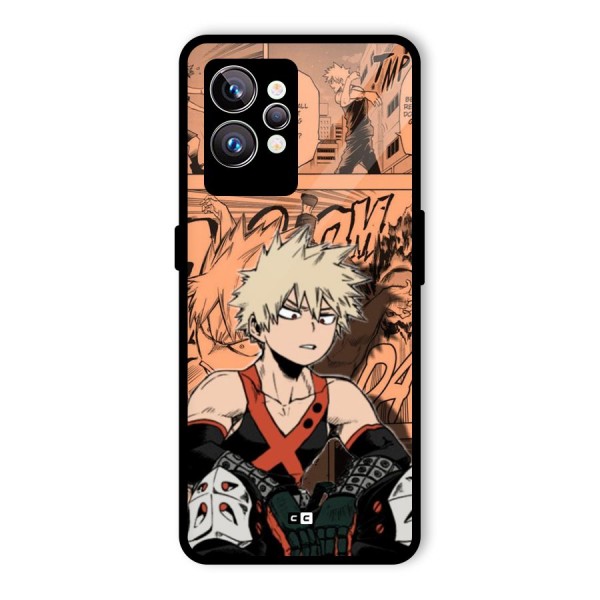 Bakugo Anime Manga Glass Back Case for Realme GT2 Pro