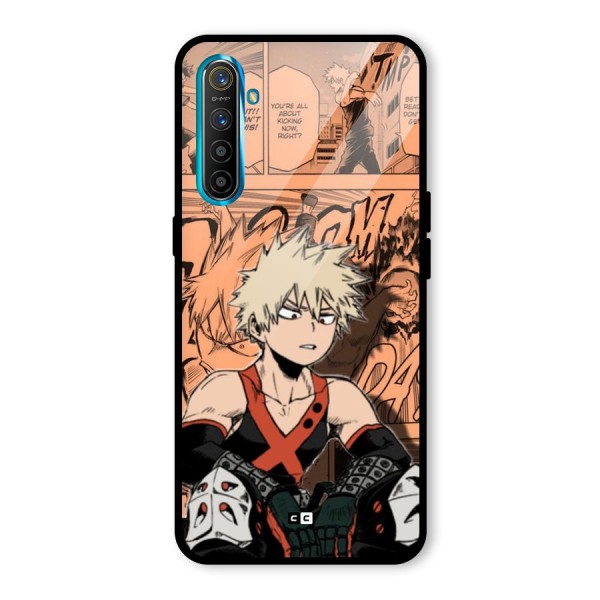 Bakugo Anime Manga Glass Back Case for Realme XT