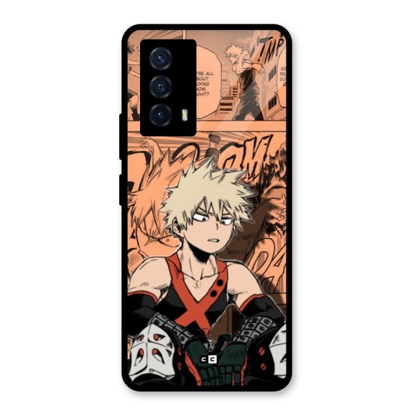 Bakugo Anime Manga Glass Back Case for Vivo iQOO Z5