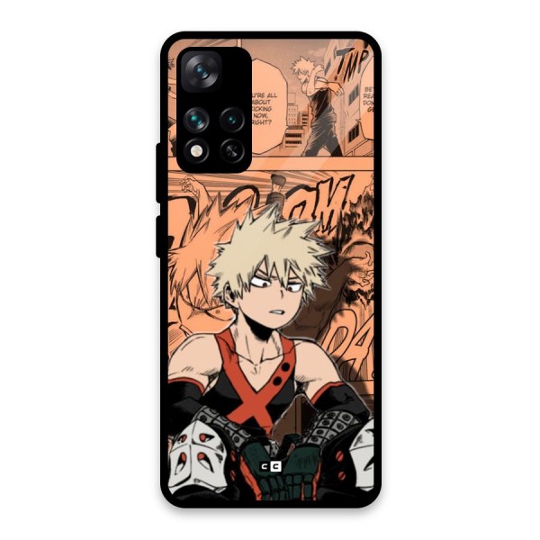 Bakugo Anime Manga Glass Back Case for Xiaomi 11i 5G