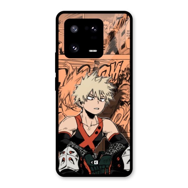 Bakugo Anime Manga Glass Back Case for Xiaomi 13 Pro