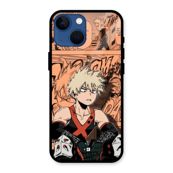 Bakugo Anime Manga Glass Back Case for iPhone 13 Mini